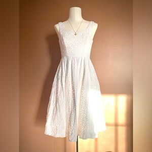 ModCloth White Dress
